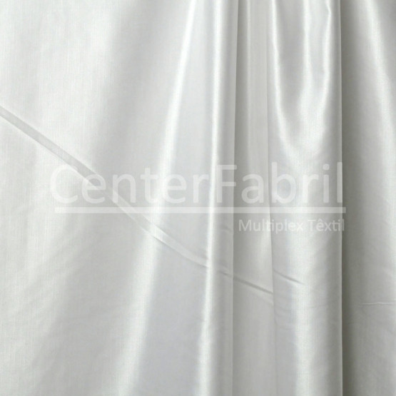 Tecido para Cortina Shantung OffWhite Larg.2,90m 81%Poliester/19%Viscose