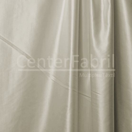 Tecido para Cortina Shantung Udine Fendi Larg.2,90m 88%Poliester/12%Linho