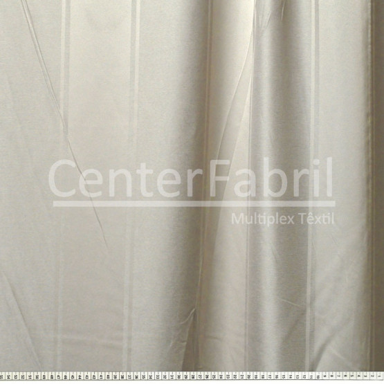Tecido para Cortina Rustico Adamascado Stripe Larg.2,80m 100%Poliester