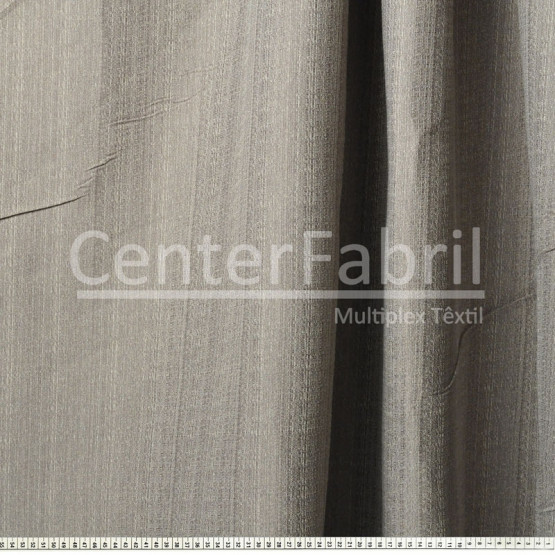 Tecido para Cortina Rustico Veneza Castor Larg. 2,90m 60%Algodão/.40%Poliester