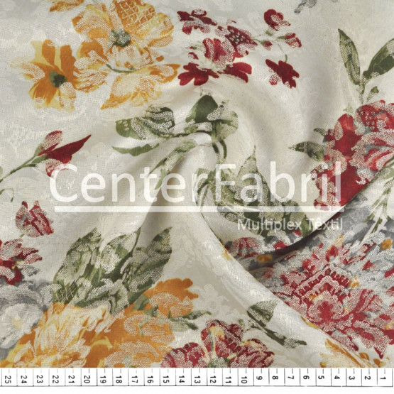 Tecido Jacquard Estampado Leve Largura140cm 58%Algodão/42%Poliester . Conserv1-H/2-2/3-3/5-3/6-8