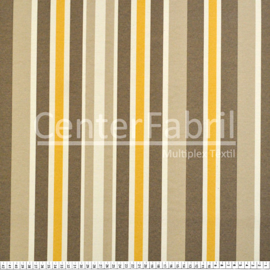 Tecido Acquablock impermeável estampado Guarapuã Amarelo Larg 1,40mt 72%Algodao/28%Poliester.Conserv1-P/2-2/3-3/5-2/6-8