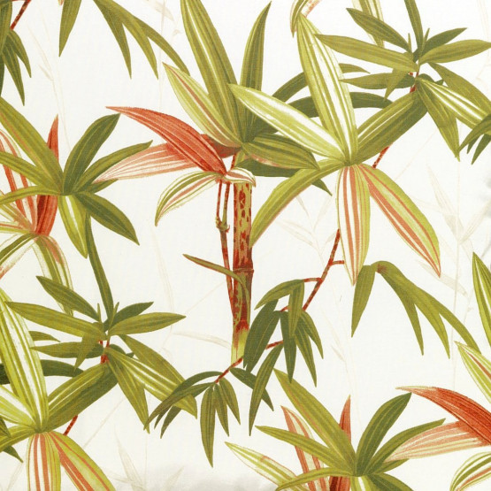Tecido Acquablock impermeável estampado Taquaras Verde c1 Larg 1,40mt 72%Algodao/28%Poliester.Conserv1-P/2-2/3-3/5-2/6-8