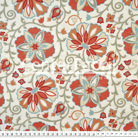 Lonita Jacquard Marble Asli Brick Karsten estampada Larg.140cm 70% algodao/30%poliester