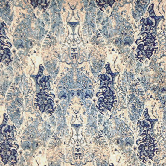 Lonita Jacquard Marble Thadej Marinho Karsten estampada Larg.140cm 70% algodao/30%poliester