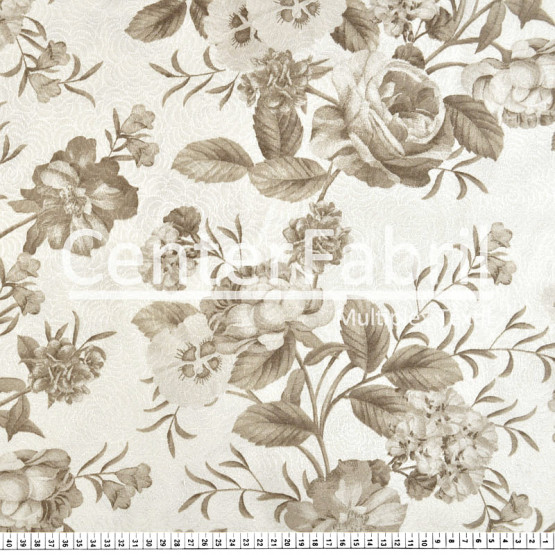 Lonita Jacquard Art Decor Julia Sepia Karsten Larg.140cm 70% algodao/30%poliester