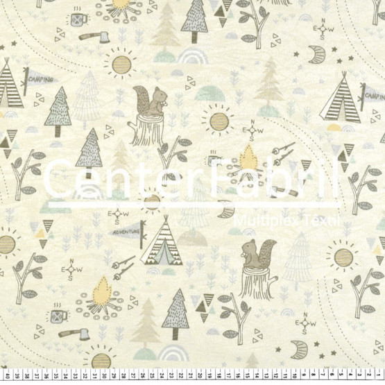 Lonita Jacquard Art Decor Camping C1 Karsten Larg.140cm 70% algodao/30%poliester