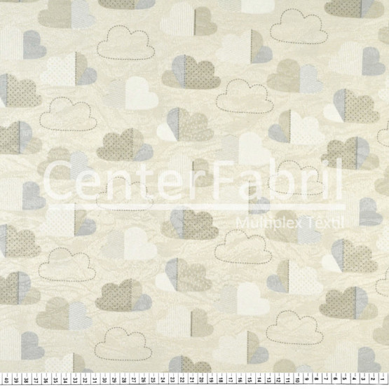 Lonita Jacquard Art Decor Céu C1 Karsten Larg.140cm 70% algodao/30%poliester