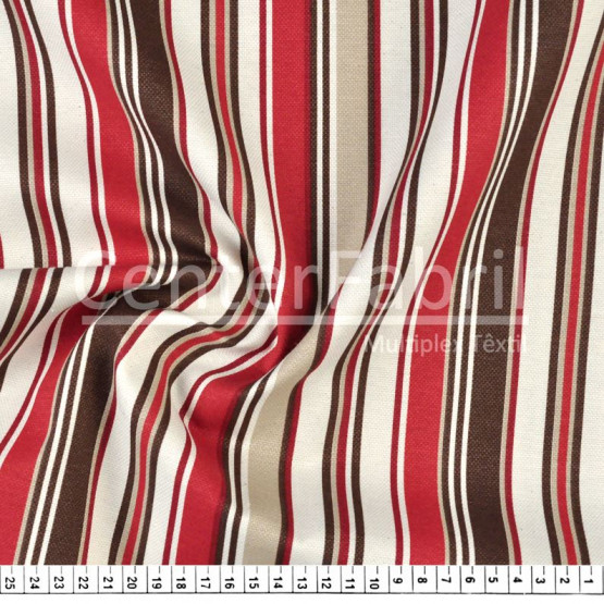 Lonita Ekko Uni Vermelho Larg.140cm Karsten 66%Algodão/34%Poliester 190gr/m2. Conserv1-D/2-2/3-3/5-2/6-8