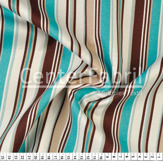 Lonita Ekko Uni Turquesa Larg.140cm Karsten 66%Algodão/34%Poliester 190gr/m2. Conserv1-D/2-2/3-3/5-2/6-8