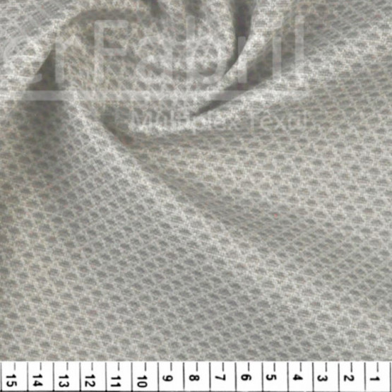 Lonita Ekko Favo Cinza Larg.140cm Karsten 66%Algodão/34%Poliester 190gr/m2. Conserv1-D/2-2/3-3/5-2/6-8