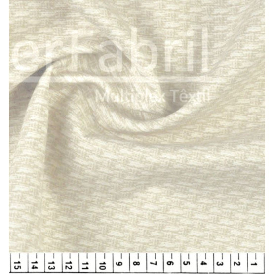 Lonita Ekko Rustic Bege Larg.140cm Karsten 66%Algodão.34%Poliester 190gr/m2/ Conserv1-D/2-2/3-3/5-2/6-8