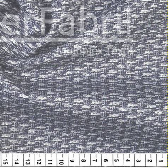 Lonita Ekko Rustic Azul Larg.140cm Karsten 66%Algodão/34%Poliester 190gr/m2. Conserv1-D/2-2/3-3/5-2/6-8