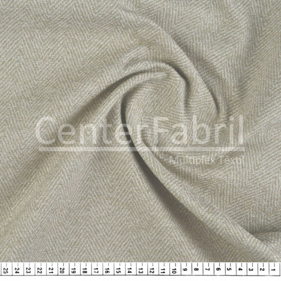 Tecido Jacquard Dupla Face Chevron Bege Largura140cm 58%Algodão/42%Poliester . Conserv1-H/2-2/3-3/5-3/6-8