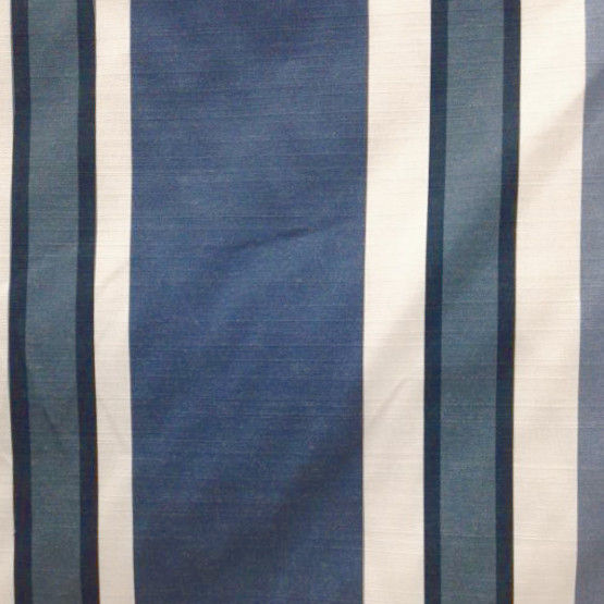 Tecido Lonita Linho Misto Estampa Digital Listrado Azul Larg 140cm 55%Algodão.22,5%Linho.13,5%Viscose.9%Poliester