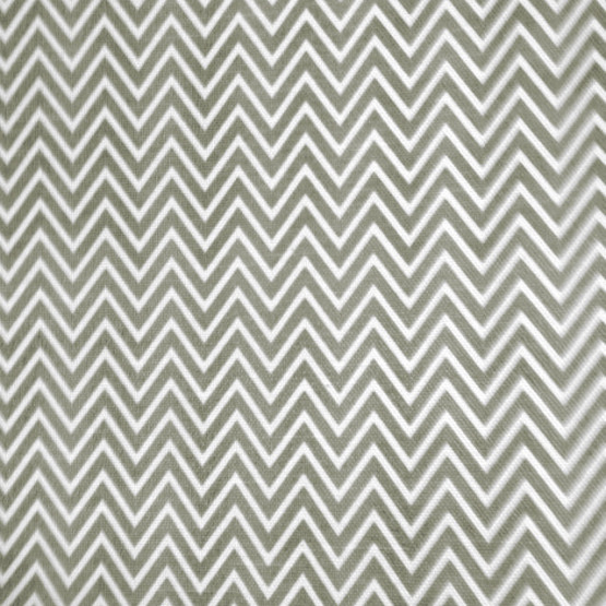 Tecido Lonita Flamê Monaco Estamp Chevron Cinza Larg 140cm 63%Algodão.37%Poliester