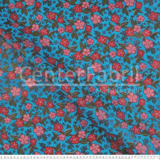 Chitão Estampado Plastificado - Tecido superior 100% algodão/Base100% PVC Lg135cm