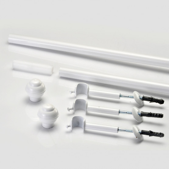 KIT VARÃO BRANCO 19mm com 3 metros