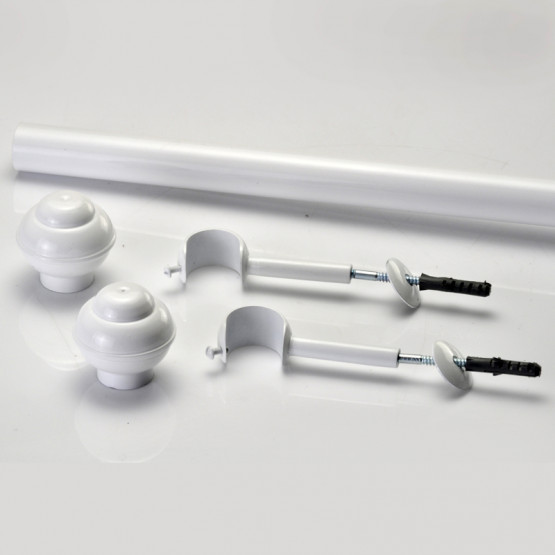 KIT VARÃO BRANCO 28mm com 2 metros