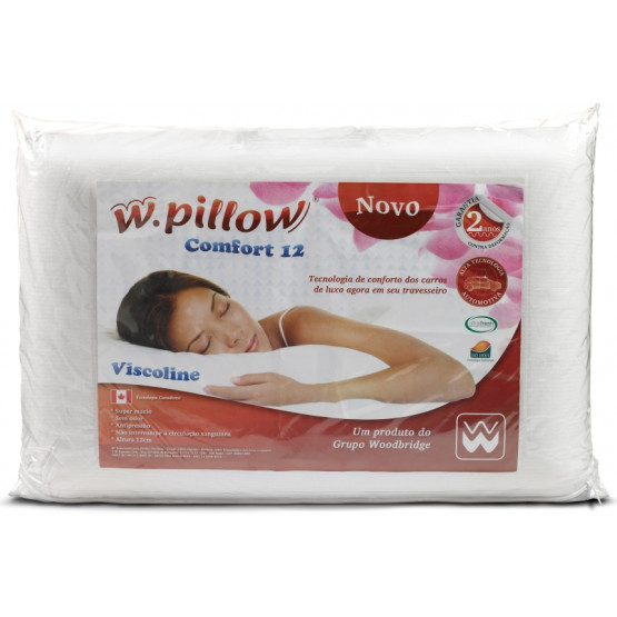 Travesseiro viscoelástico W.Pillow 50 x 70cm - Confort
