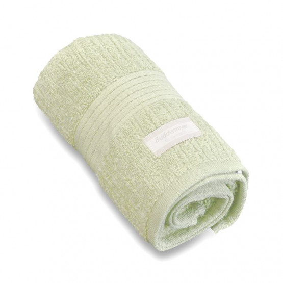 Toalha Rosto Canelado Fio Penteado Verde Buddemeyer 48x85cm 100%Algodão