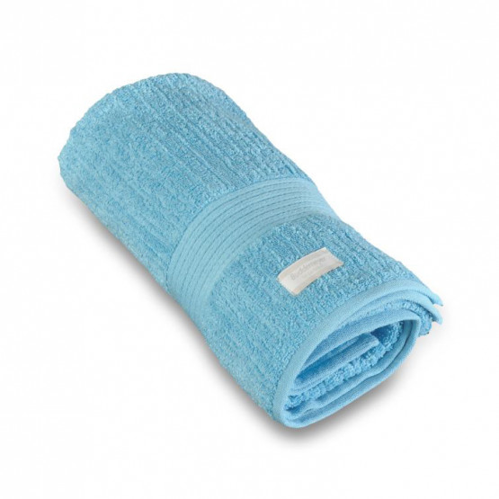 Toalha Banho Canelado Fio Penteado Azul Buddemeyer 70x140cm 100%Algodão