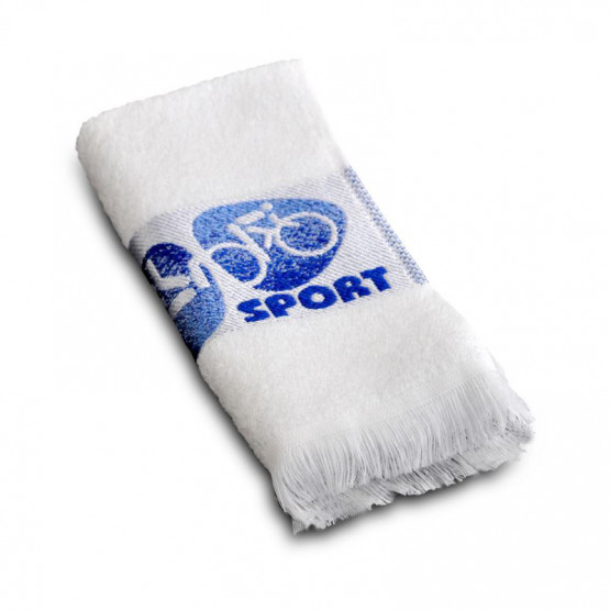Toalha para Academia Sport Fitness Branco - São Carlos - 20cmx84cm  97% Algodão/3% Poliester