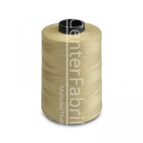 Linha Anti-Chama cor Kaki Escuro 100% de meta-aramida Cone com 4500mts - PREÇO POR CONE