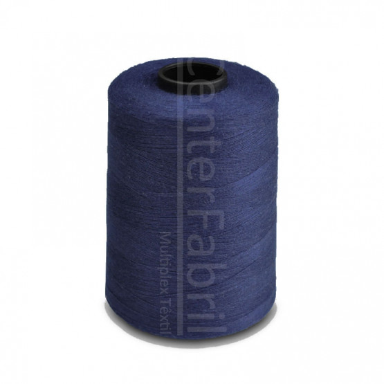 Linha Anti-Chama cor Marinho Intense 100% de meta-aramida Cone com 4500mts - PREÇO POR CONE