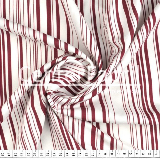 Tecido Viscose Estampa Listrado Vinho Larg 140cm 100%Viscose. 121gr/m² Conserv1-H/2-2/3-3/5-3/6-1