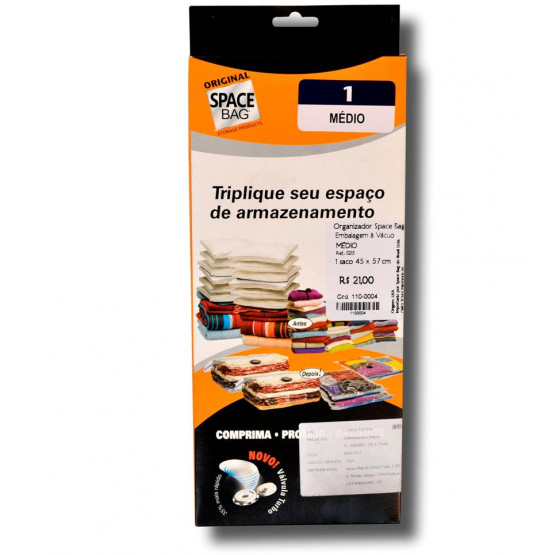 Organizador Space Bag Médio 45cm x 57cm