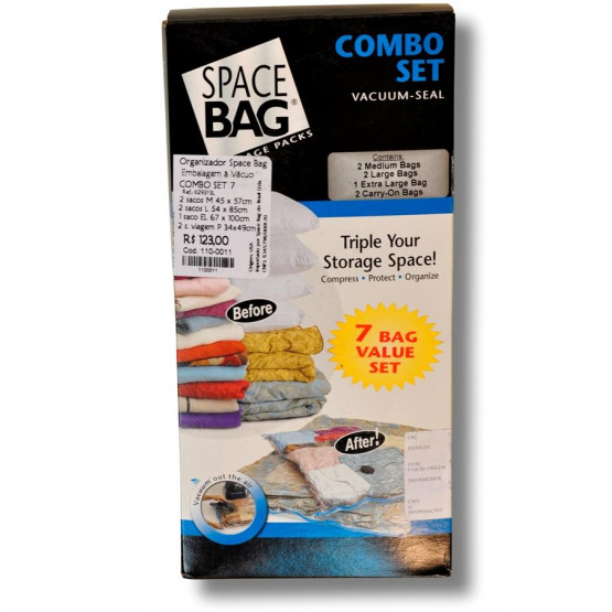 Organizador Space Bag Combo Set 7