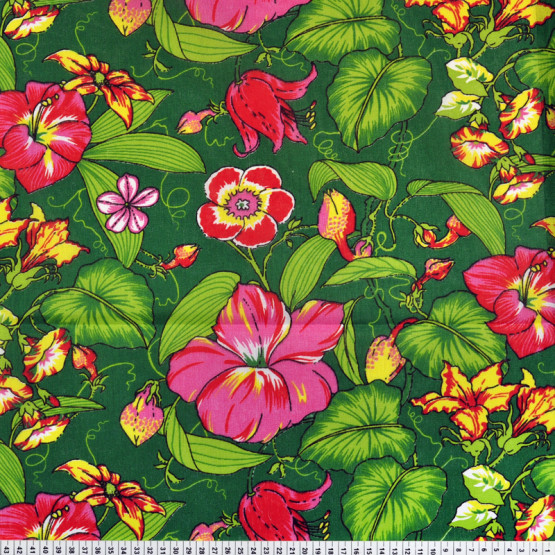 Chitão estampado 100% algodão Larg.140cm