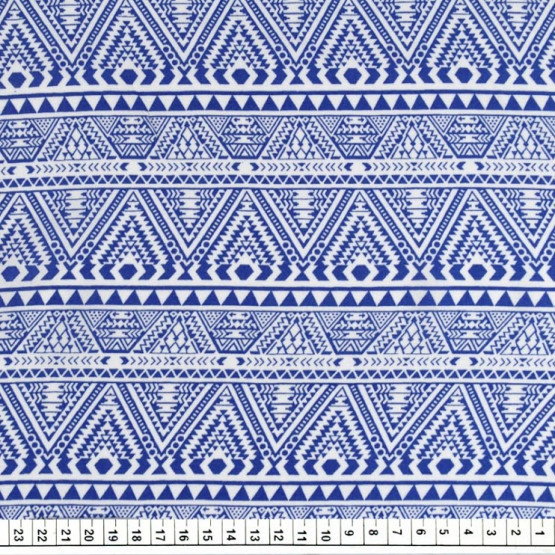 Tecido Viscose Estampado Largura 145cm 100%Viscose ref.038-B