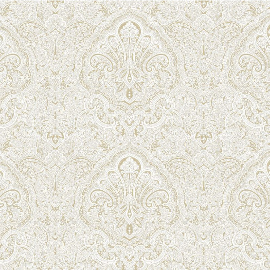 Tecido para Parede Wall Decor Persa Bege (Refilado) Larg.140cm 72% algodao/28%poliester de R$ 37,90 por