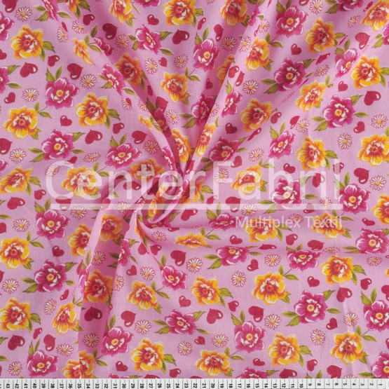 Chitão Chitinha Estampa pequeno 100% algodão Larg.140cm
