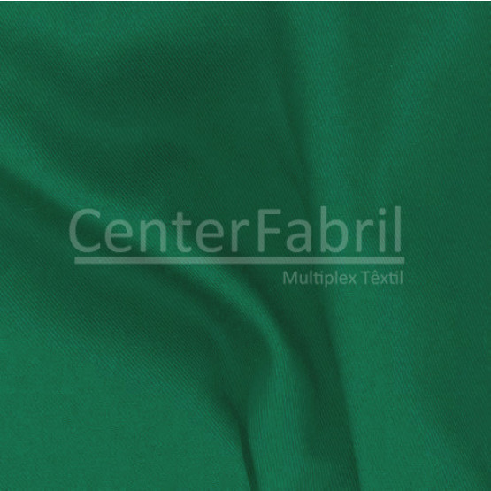 Tecido Brim Sarja Leve Verde Bandeira Escuro 1215 Largura 1,60mt 100%algodão