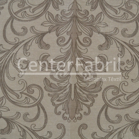 Tecido para Parede Wall Decor Fiesta Fendi (Refilado) com Glitter bem leve Larg.140cm 72% algodao/28%poliester de R$ 37,90 por