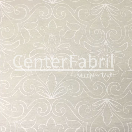 Tecido para Parede Wall Decor Alana Bege (Refilado) Larg.140cm 72% algodao/28%poliester de R$ 37,90 por