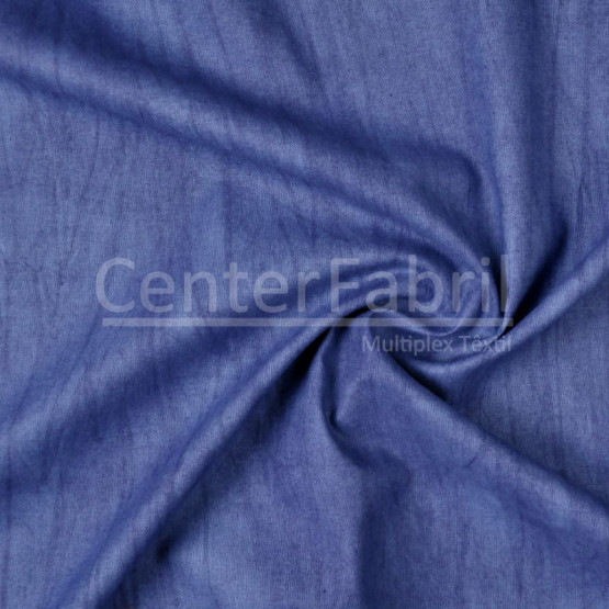 Tecido Algodão Primitivo Azul Jeans Larg 160cm 100%Algodão 165gr/m2. Conserv1-I/2-2/3-3/5-3/6-2