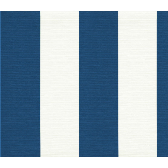 Tecido Aquatec Veneza - estampado Listrado Azul Indigo e Branco Larg 1,40mt 68%Algodao/32%Poliester