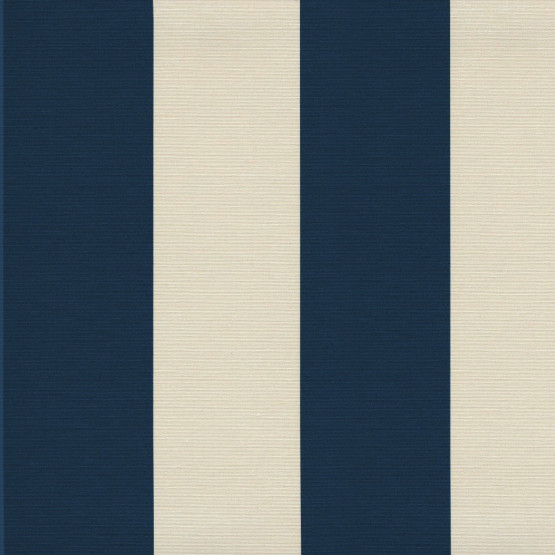 Tecido Aquatec Veneza - estampado Listrado Marinho e Cru Larg 1,40mt 68%Algodao/32%Poliester
