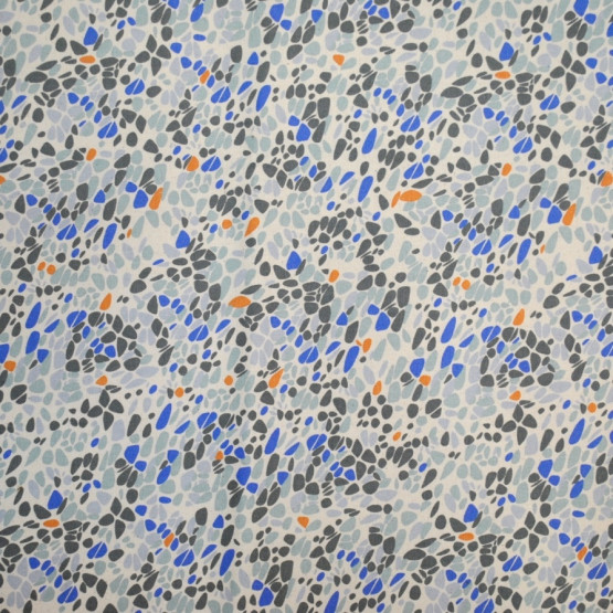 Lonita Bio Decor Atmo Laranja Karsten estampada Larg.140cm 100% algodão