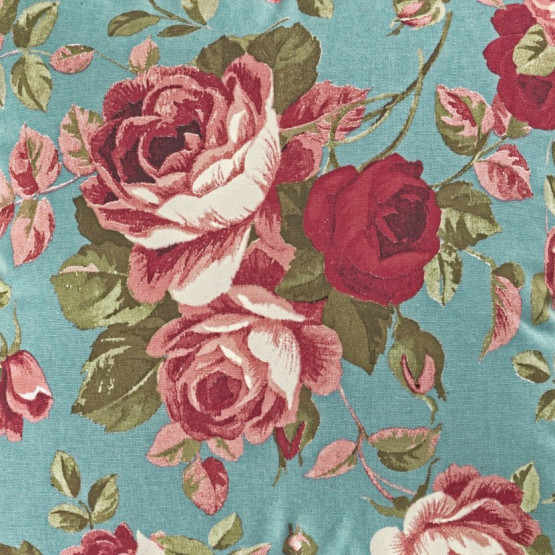 Lonita Bio Decor Safira Azul Karsten estampada Larg.140cm 100% algodão
