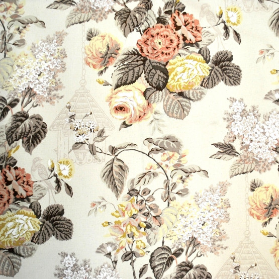 Lonita Bio Decor Tellus Bege Karsten estampada Larg.140cm 100% algodão