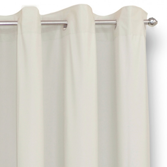 Cortina blackout dupla face para varão para Sala Alt 280cm x 300cm Larg