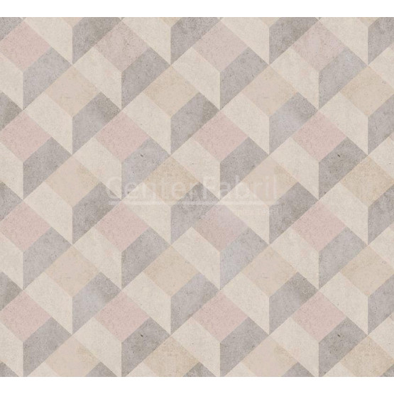 Tecido para Parede Wall Decor Block (Refilado) Larg.140cm 72% algodao/28%poliester de R$ 37,90 por