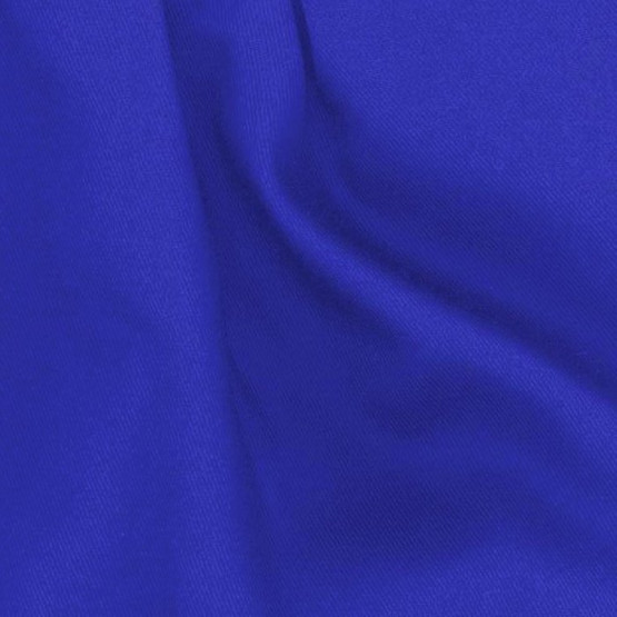 Brim Sarja "anti chama" Azul Royal aplicação de retardante Larg.160cm 100% Algodão de $45,90 por