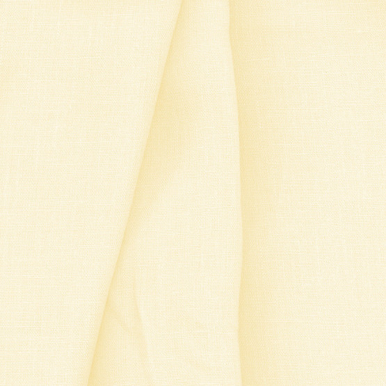 Tecido Cambraia Linho Amarelo Claro Lg140cm 100%Linho ref.201/180corA12 - 125gr/m²