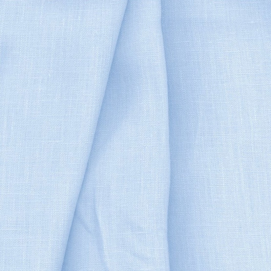 Tecido Cambraia Linho Azul Claro Larg 145cm 100% Linho ref.180/201 125gr/m²